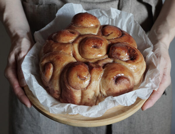 torta di rose vegan