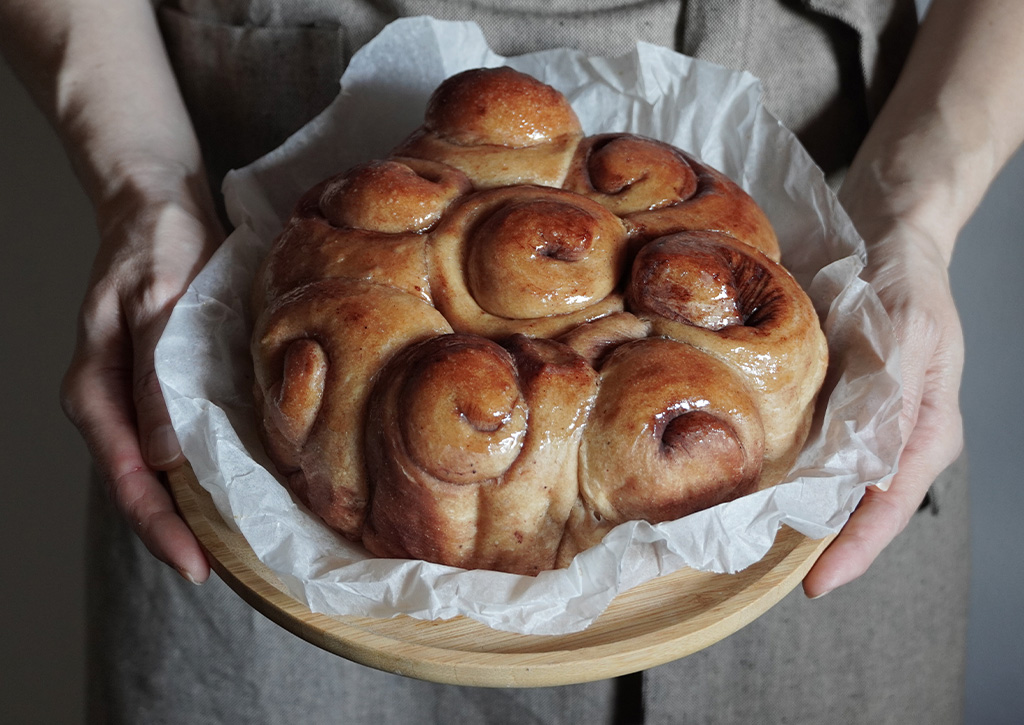 torta di rose vegan